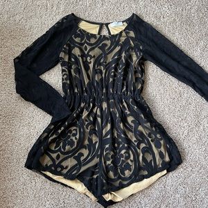 Beautiful lace romper